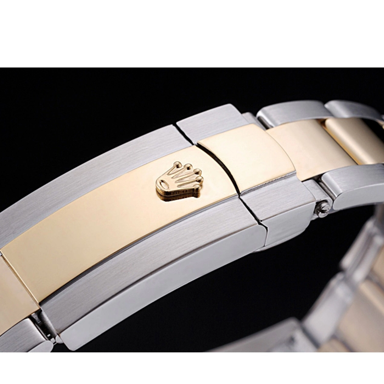 Aaa replica watch Datejust And Rolex Case Gold Stainless Gold Dial 622265 Steel 0520